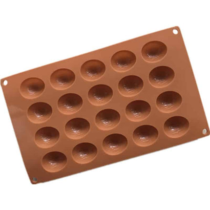 Cute Walnut Shaped Eco-Friendly Silicone Chocolate Mold - wnkrs