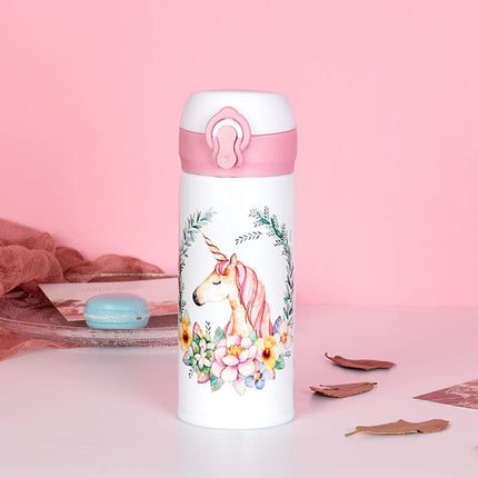 Cute Unicorn Printed Thermos - wnkrs