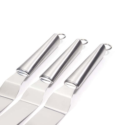 Useful Multifunctional Eco-Friendly Stainless Steel Pastry Spatulas Set - Wnkrs