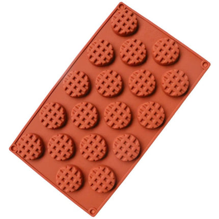 Cute Grid Shaped Eco-Friendly Silicone Chocolate Molds Set - wnkrs