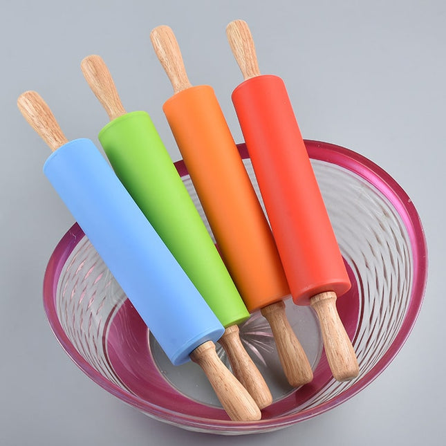 Convenient Non-Stick Eco-Friendly Silicone Rolling Pin - Wnkrs