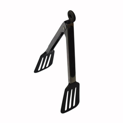 Black Stainless Steel BBQ Tongs - wnkrs