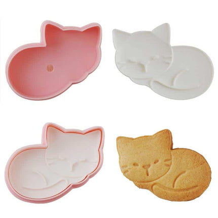 Kitten Cookie Molds 3 Pcs Set - Wnkrs