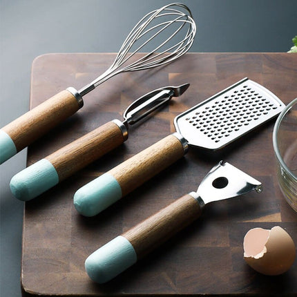 Minimalist Style Stainless Steel Kitchen Tools Set - Wnkrs