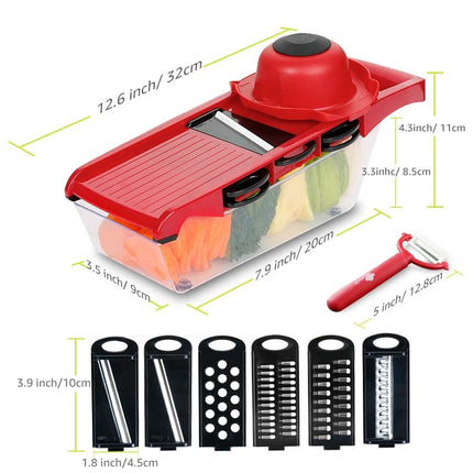 Eco-Friendly Plastic Vegetables and Fruits Grater - Wnkrs