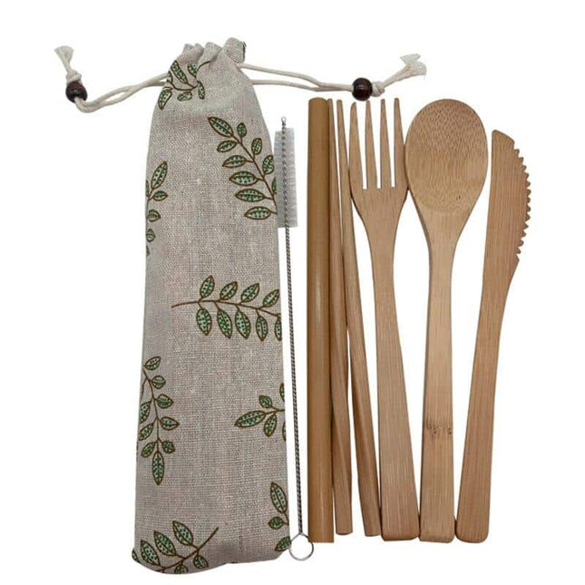 Reusable Wooden Cutlery Set - Wnkrs