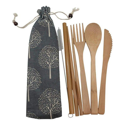 Reusable Wooden Cutlery Set - Wnkrs