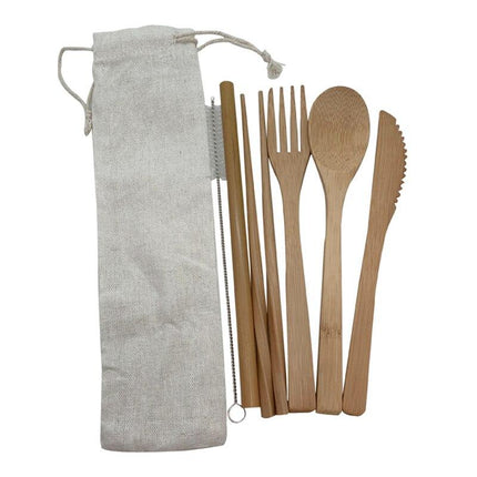 Reusable Wooden Cutlery Set - Wnkrs