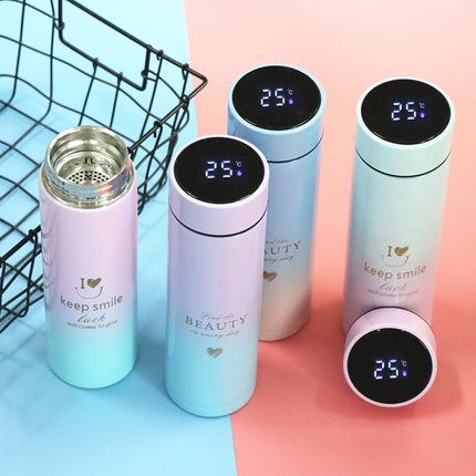 Smart Thermal Water Bottle with Digital Temperature Display - Wnkrs