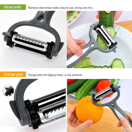 Multifunctional 360 Degree Rotary Vegetable Peeler - wnkrs