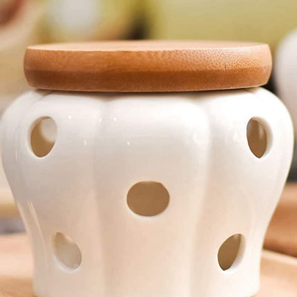 Garlic Design Storage Jar - Wnkrs