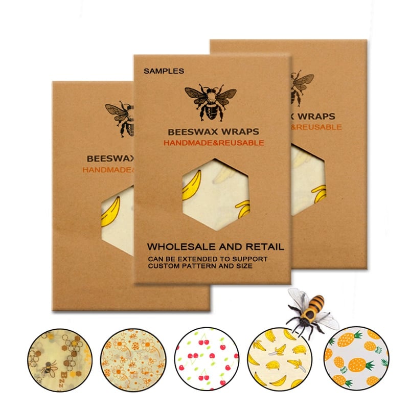 Eco-Friendly Reusable Food Wraps