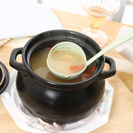 Creative Colorful Wheat Straw Soup Spoon - wnkrs