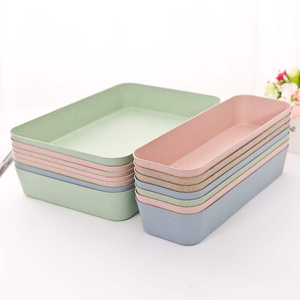 Wheat Fiber Kitchen Drawer Organizer