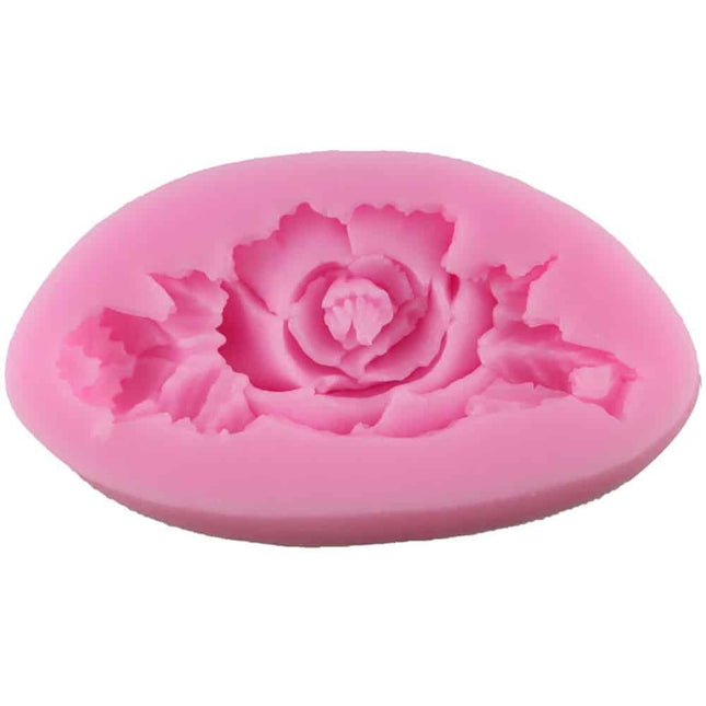 Charming Rose Shaped Eco-Friendly Silicone Baking Mold - wnkrs
