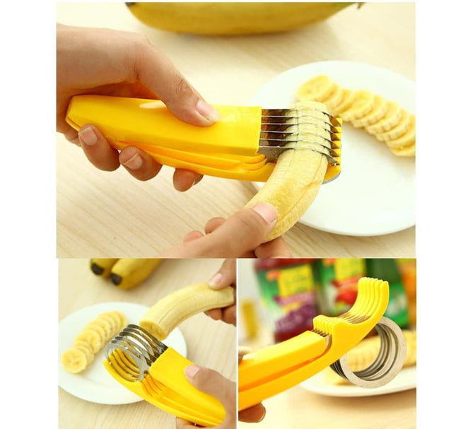 Stainless Steel Banana Slicer - Wnkrs