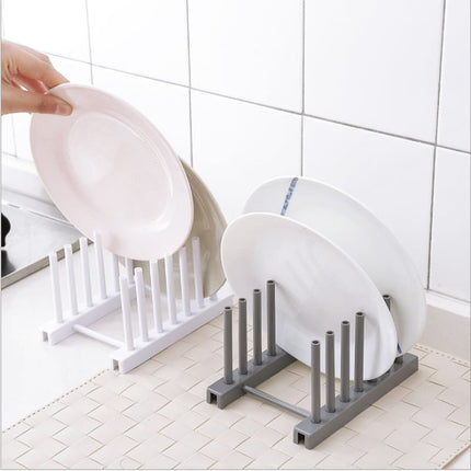 Kitchen Plate and Lid Organizer Rack - Wnkrs