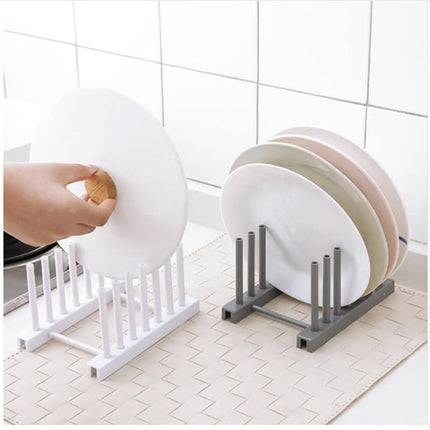 Kitchen Plate and Lid Organizer Rack - Wnkrs