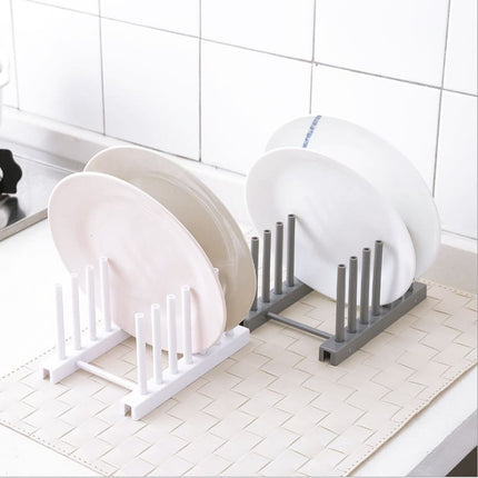 Kitchen Plate and Lid Organizer Rack - Wnkrs