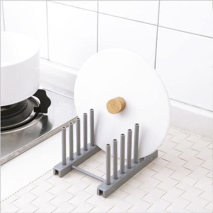 Kitchen Plate and Lid Organizer Rack - Wnkrs