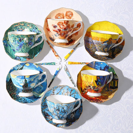 Van Gogh Art Painting Tableware Set 3 pcs - Wnkrs