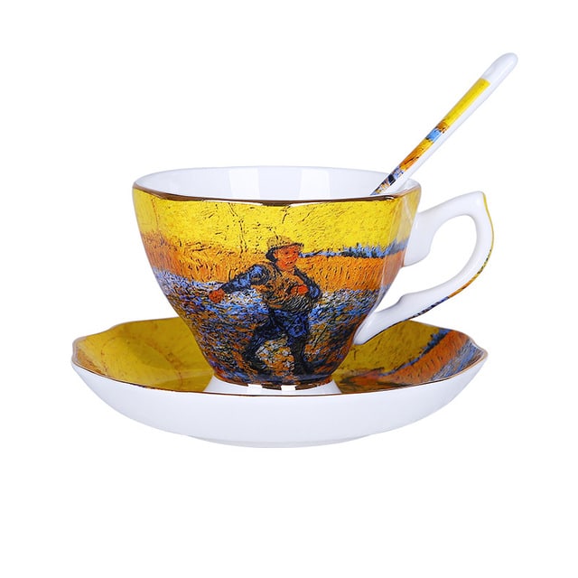 Van Gogh Art Painting Tableware Set 3 pcs - Wnkrs