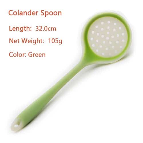 Eco-Friendly Colorful Silicone Kitchen Cooking Utensils - Wnkrs