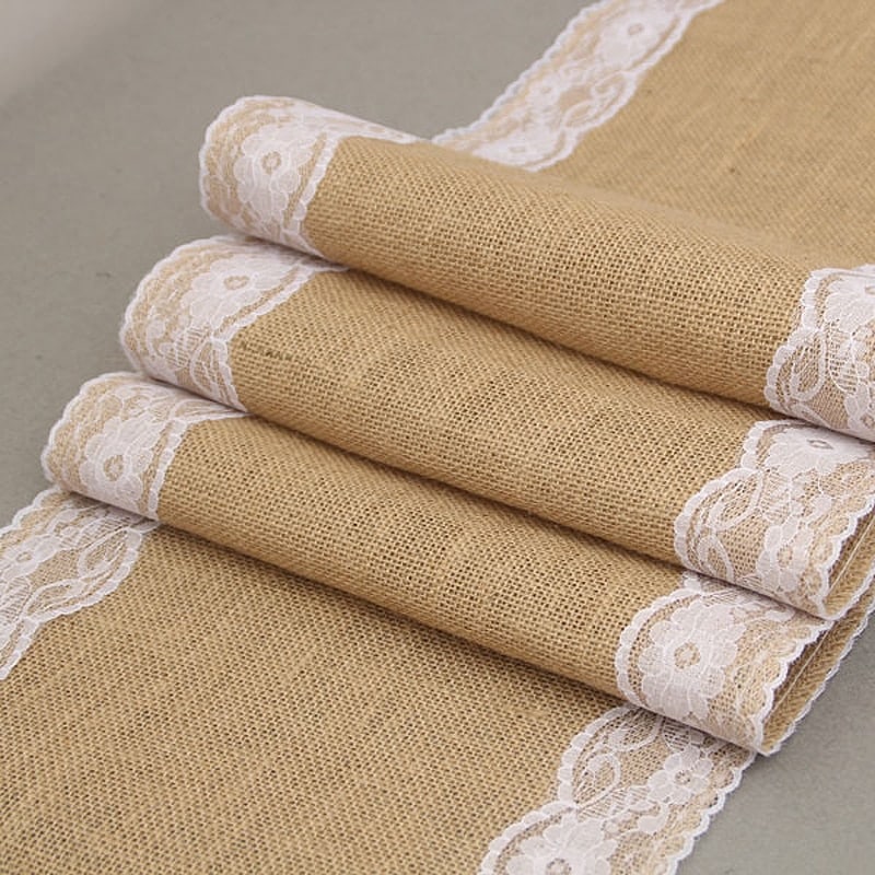 Vintage Solid Linen Table Runners