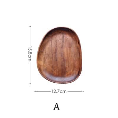 Natural Wood Irregular Tray - Wnkrs