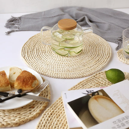 Round Rattan Table Placemat - Wnkrs