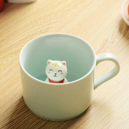 3D Cat Coffee Cup - wnkrs