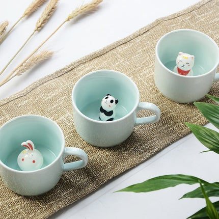 3D Cat Coffee Cup - wnkrs