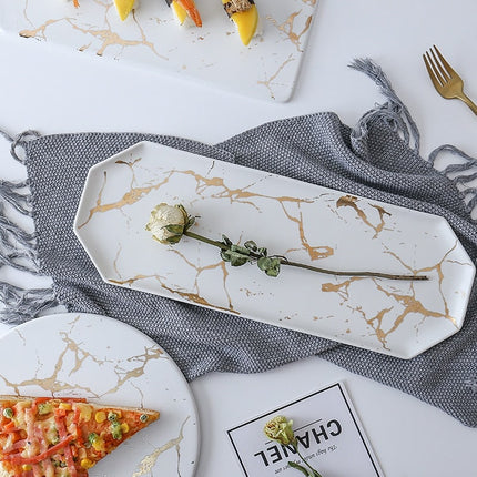 Creative Marble Patterned Tableware - Wnkrs