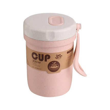 Leakproof Wheat Straw Food Container and Cup - Wnkrs
