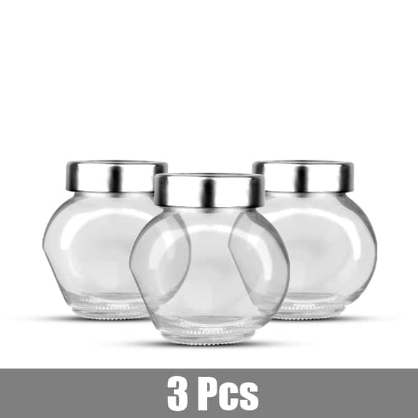 Irregular Shape Glass Spice Jar - Wnkrs