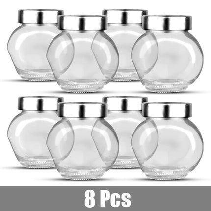 Irregular Shape Glass Spice Jar - Wnkrs
