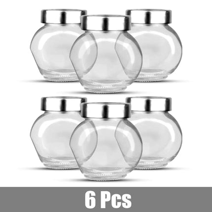 Irregular Shape Glass Spice Jar - Wnkrs