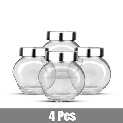 Irregular Shape Glass Spice Jar - Wnkrs