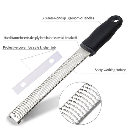 Eco-Friendly Non-Slip Stainless Steel Knife-Zester - Wnkrs