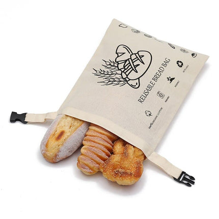 Organic Cotton Bread Bag - Wnkrs