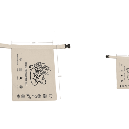 Organic Cotton Bread Bag - Wnkrs