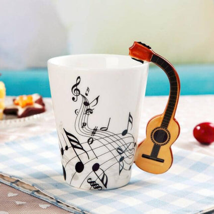 Creative Musical Instrument Themed Eco-Friendly Ceramic Mug - Wnkrs