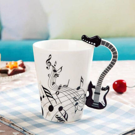 Creative Musical Instrument Themed Eco-Friendly Ceramic Mug - Wnkrs