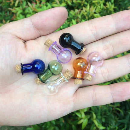 Mini Glass Bottles in Ball Shape - wnkrs