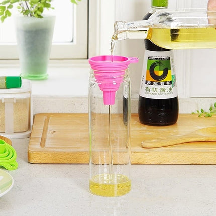 Collapsible Silicone Mini Liquid Funnel - Wnkrs