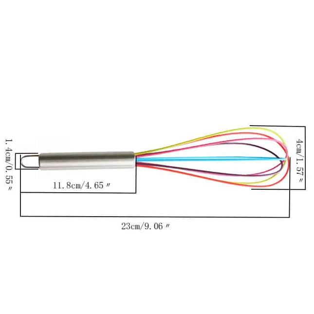 Eco-Frinedly Colorful Silicone Cooking Mixer - Wnkrs