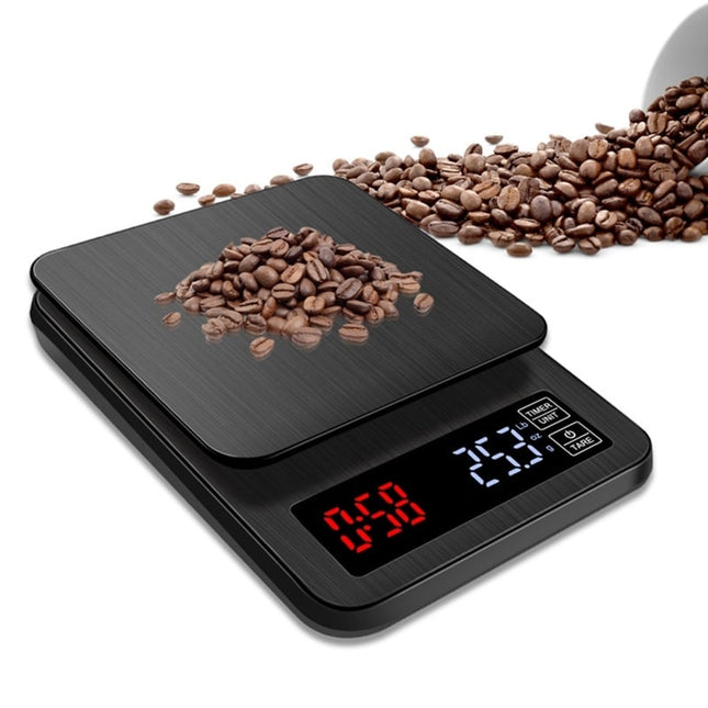 LCD Digital Electronic Drip Coffee Scale with Timer - Wnkrs