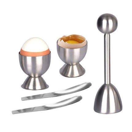 Metal Boiled Egg Holders 5 Pcs Set - Wnkrs