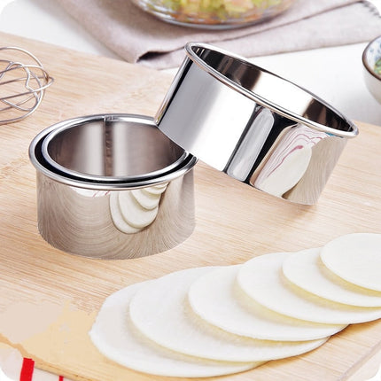 Portable Stainless Steel Dumpling Maker Molds 3 pcs Set - Wnkrs