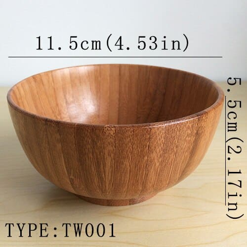 Large Wooden Soup Bowl - Wnkrs